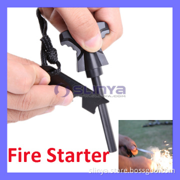 Magnesium Stone Flint Fire Starter Kit Flintstone Outdoor Survival